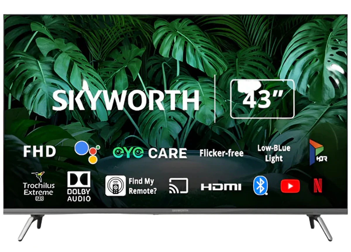 شاشة سكاي وورث 43 بوصة FHD أندرويد مع صوت دولبي وChromecast