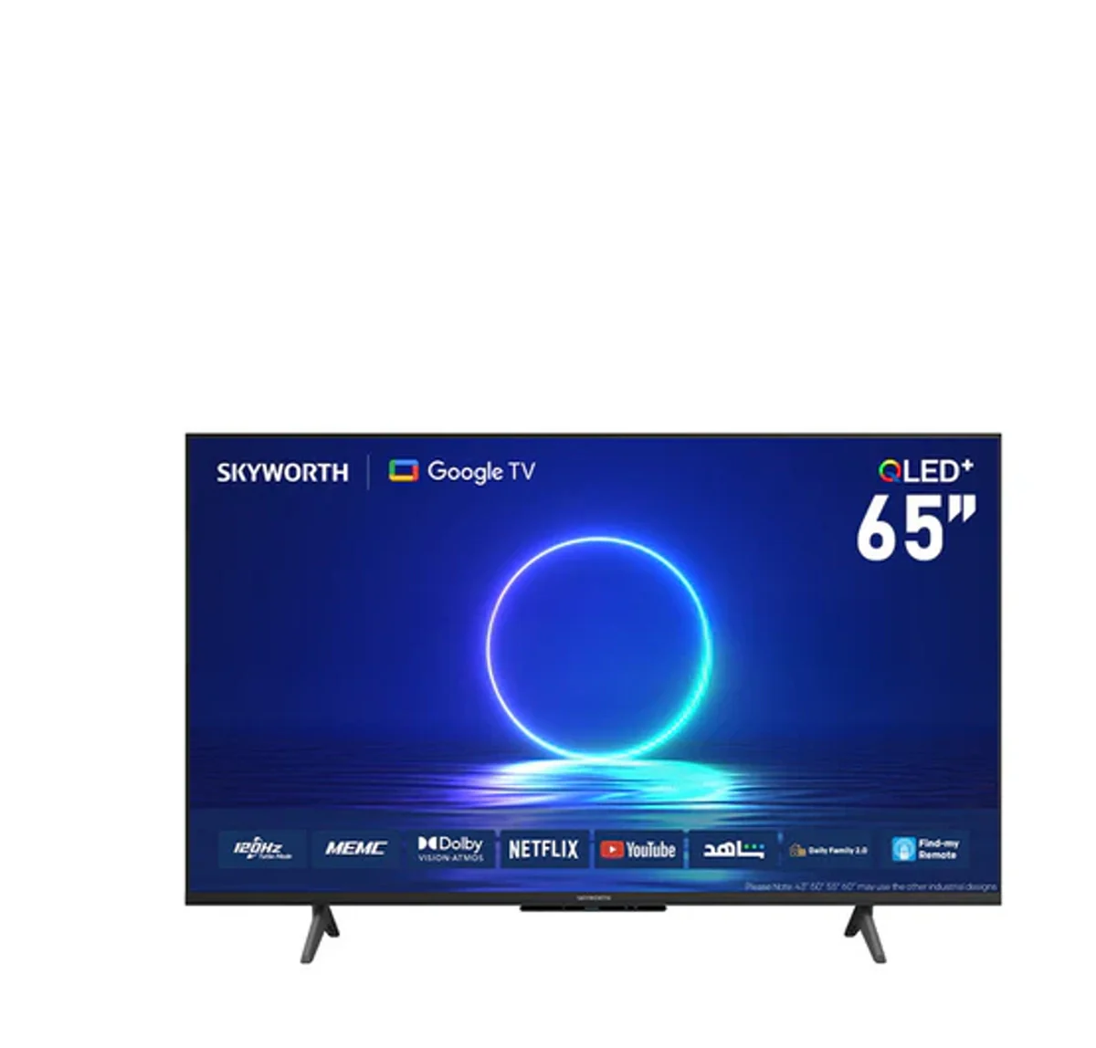 شاشة سكاي وورث 65 بوصة QLED 4K أندرويد مع صوت دولبي وتحكم صوتي