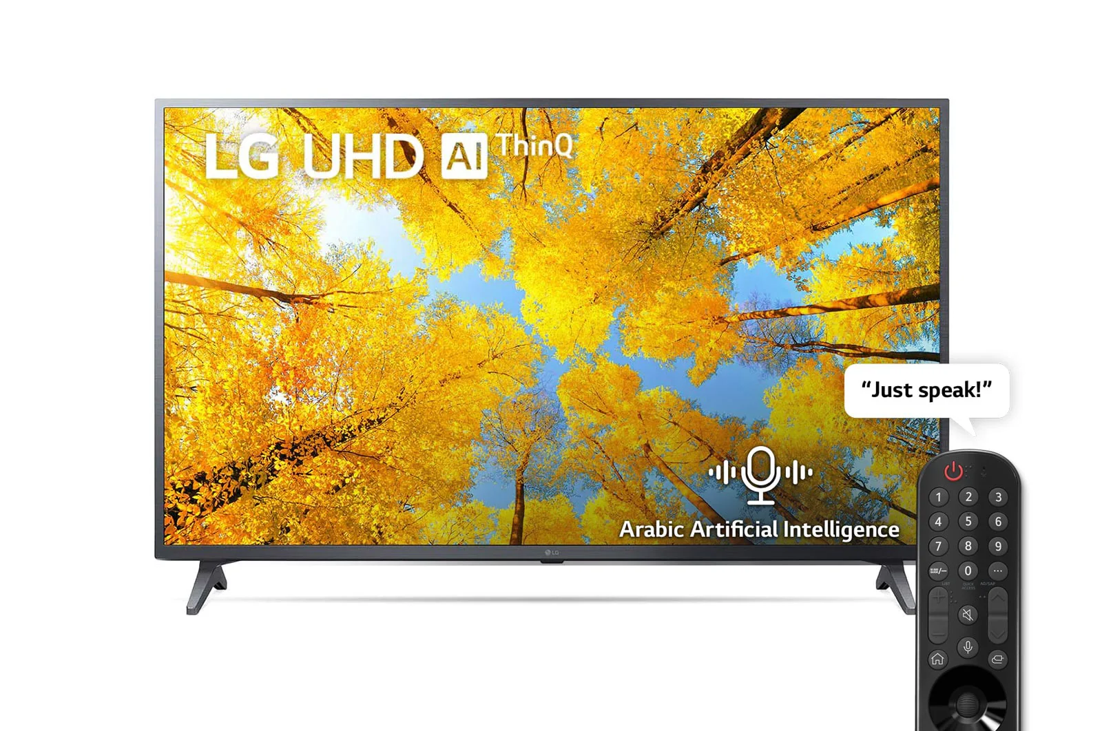 شاشة تلفزيون 43 بوصة فائق الوضوح (UHD) بدقة 4K من ال جي