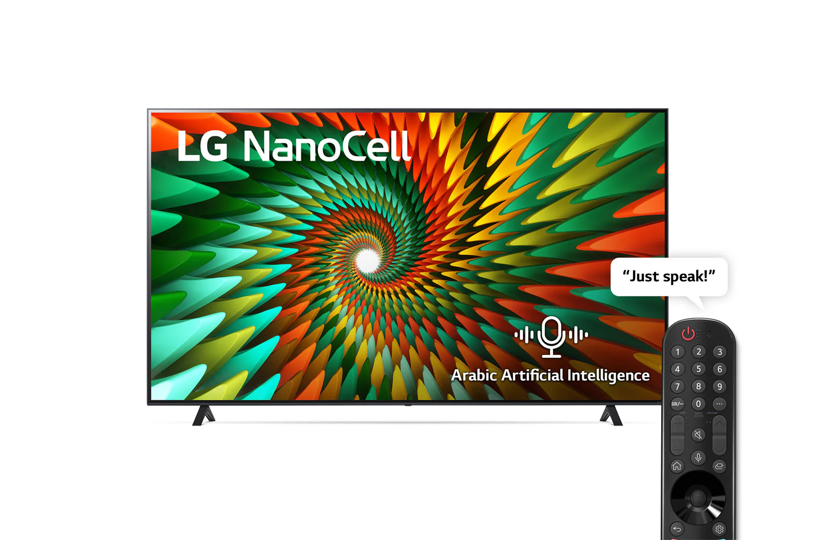 شاشة تلفزيون NanoCell مقاس 55 بوصة بدقة 4k من ال جي