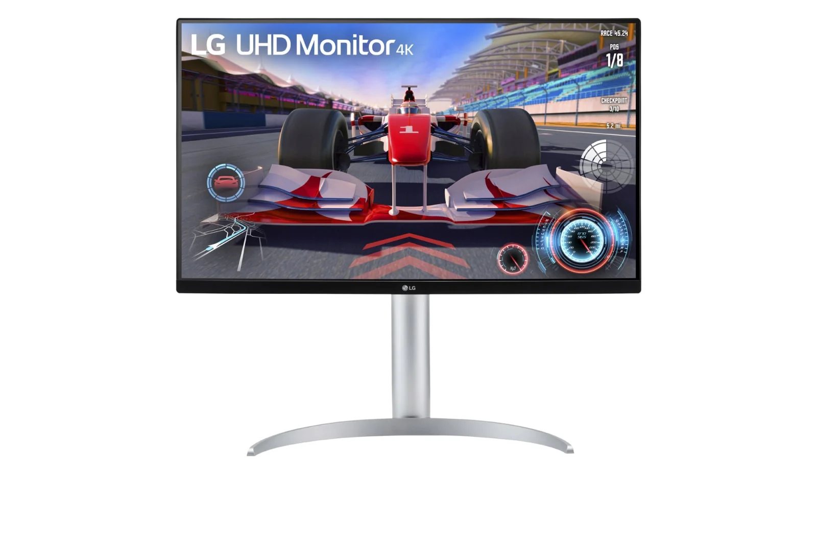 شاشة UHD 4K مقاس 27 بوصة تدعم VESA DisplayHDR™ 400 من ال جي
