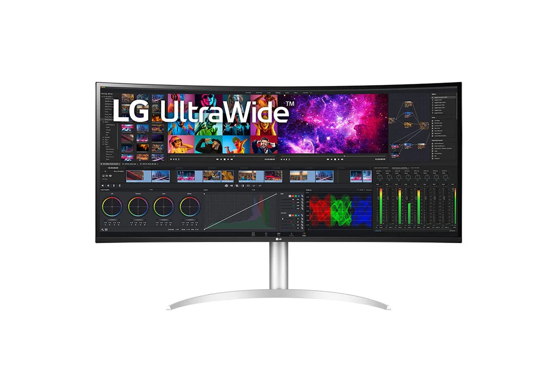 شاشة UltraWide إل جي 5K2K Nano IPS بحجم 39.7 بوصة من ال جي
