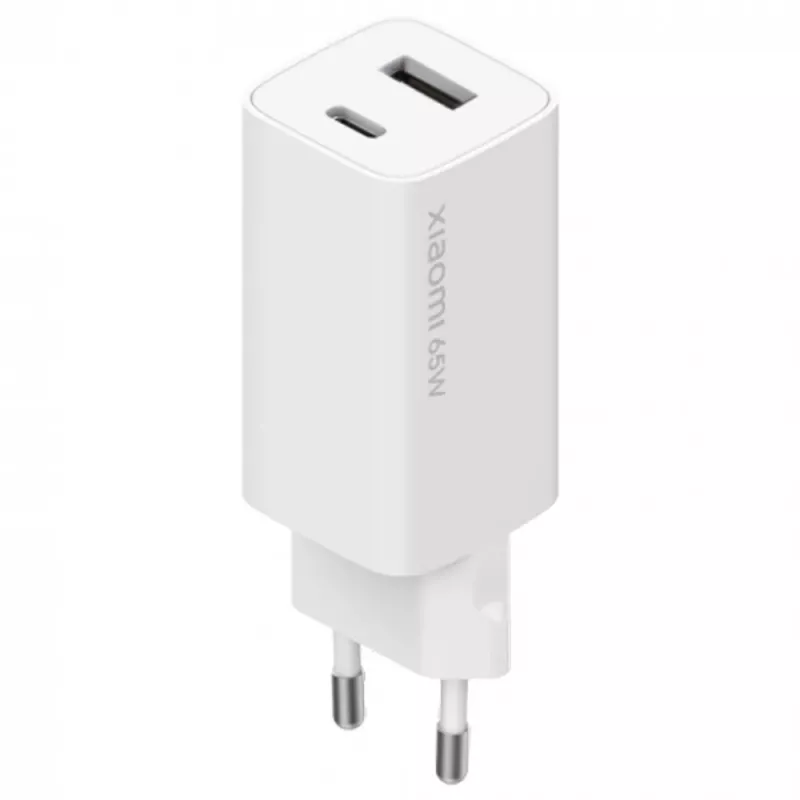 شاومي شاحن 65W GaN (Type-A + Type-C)