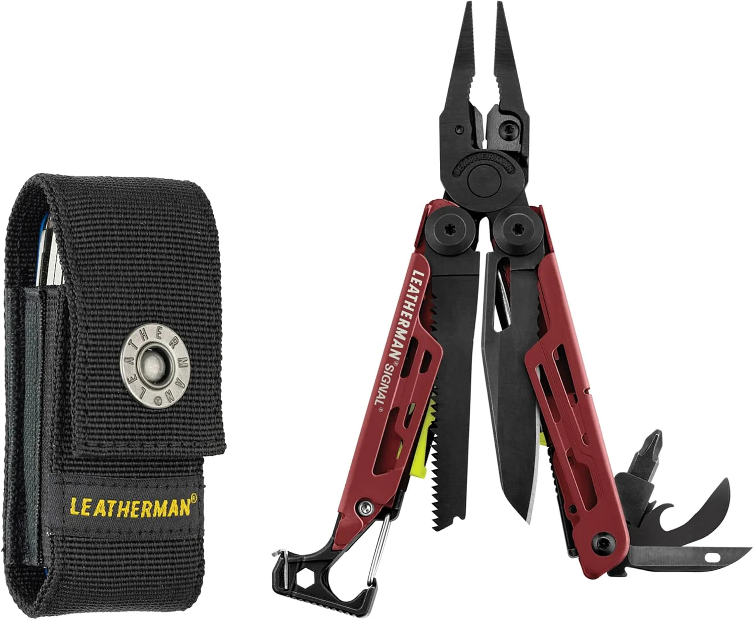 SIGNAL® CRIMSON - زردية متعددة الاستخدامات من Leatherman - Image 2