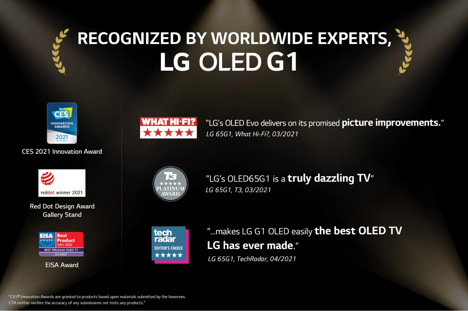 سلسلة تلفزيون LG OLED، 77 بوصة G1، بتصميم المعرض الرائع بدقة 4Kمن ال جي - Image 14