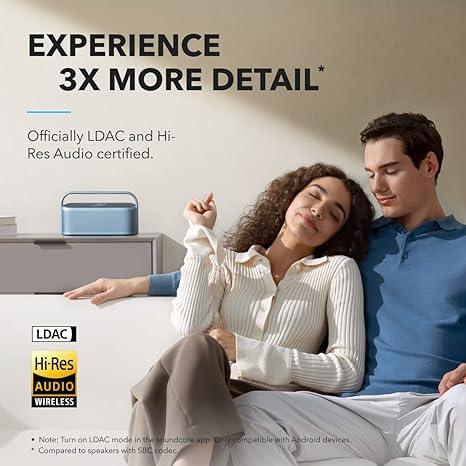 سماعة A3130011 Soundcore Motion X600 أسود بقوة 50W وصوت مجسّم من Anker - Image 5