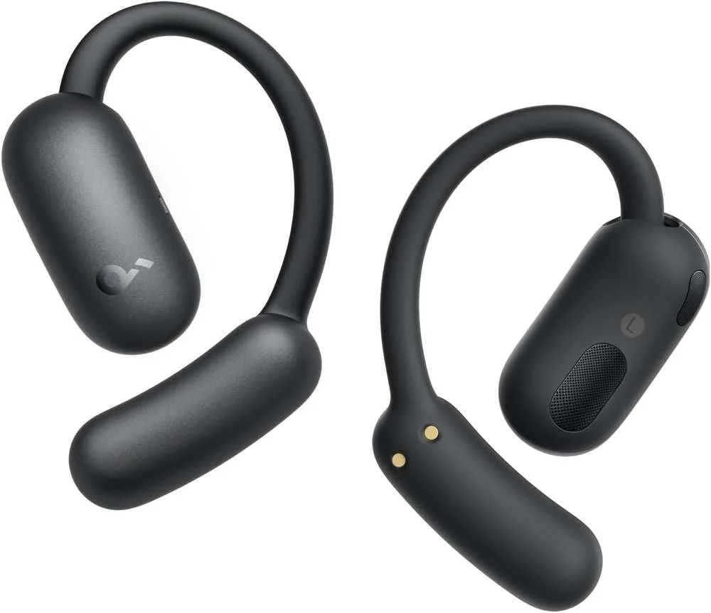 سماعات A3874H11 soundcore AeroFit 2 أسود للارتداء المريح من Anker