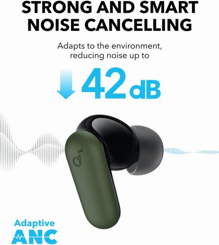 سماعات Soundcore R50i NC أخضر مع إلغاء الضجيج من Anker - Image 7
