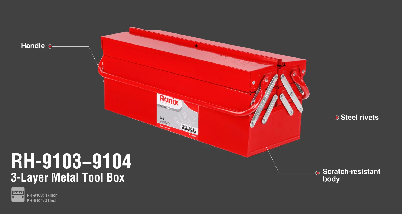 صندوق عدة 21" من RONIX - Image 6
