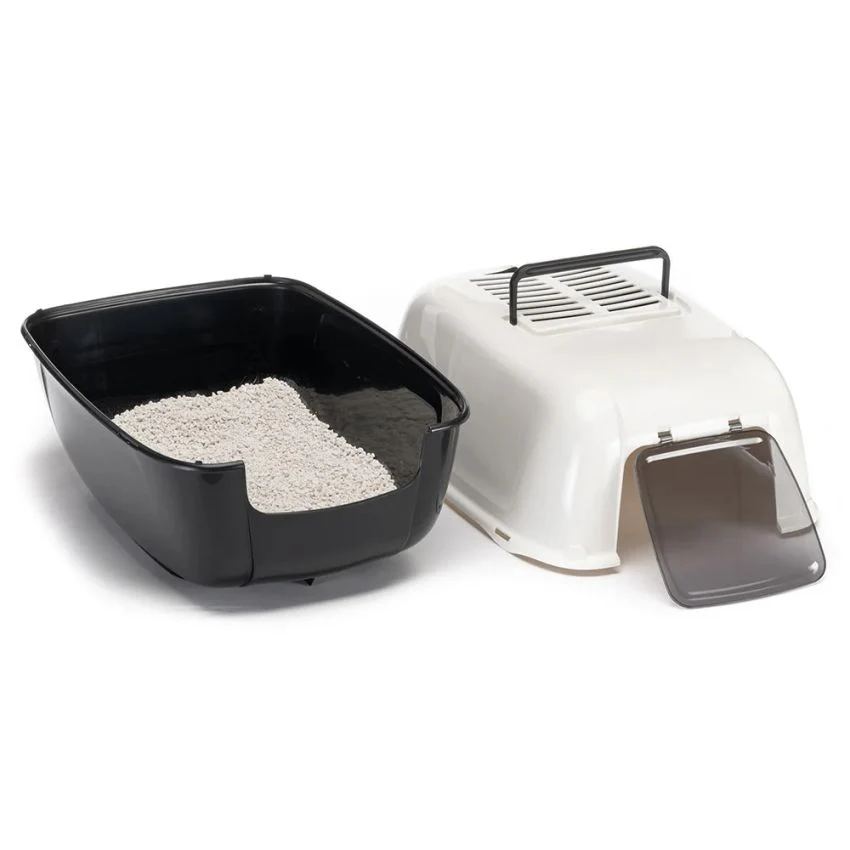صندوق مرحاض مغطى بفلتر كربون للقطط من Ferplast - Image 2