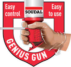 فوم رغوة اسفنجية Soudal Foam genius Gun - Image 2