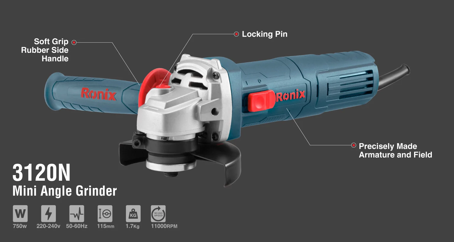 صاروخ 720W "4.5 من RONIX - Image 10