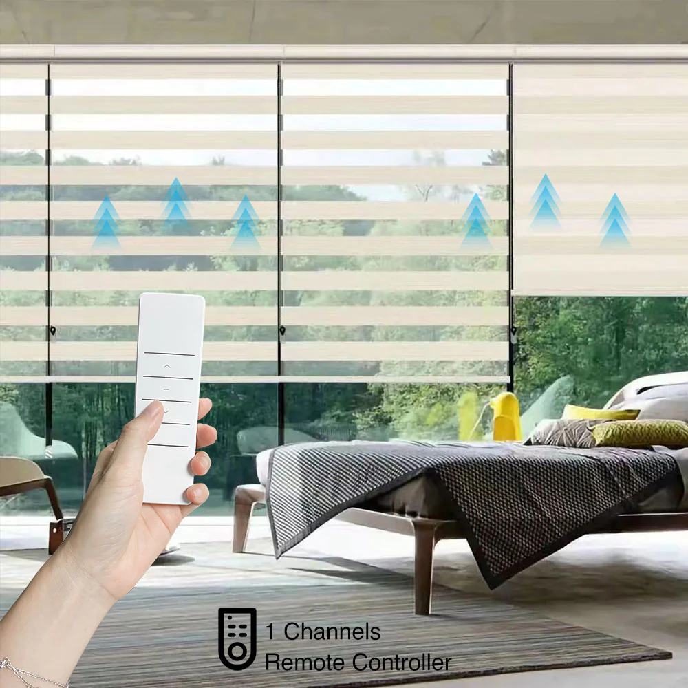 ستائر ذكية LifeLibero-Tuya واي فاي ستائر بمحرك ستائر دوارة ، ، جهاز تحكم عن بعد - Image 6