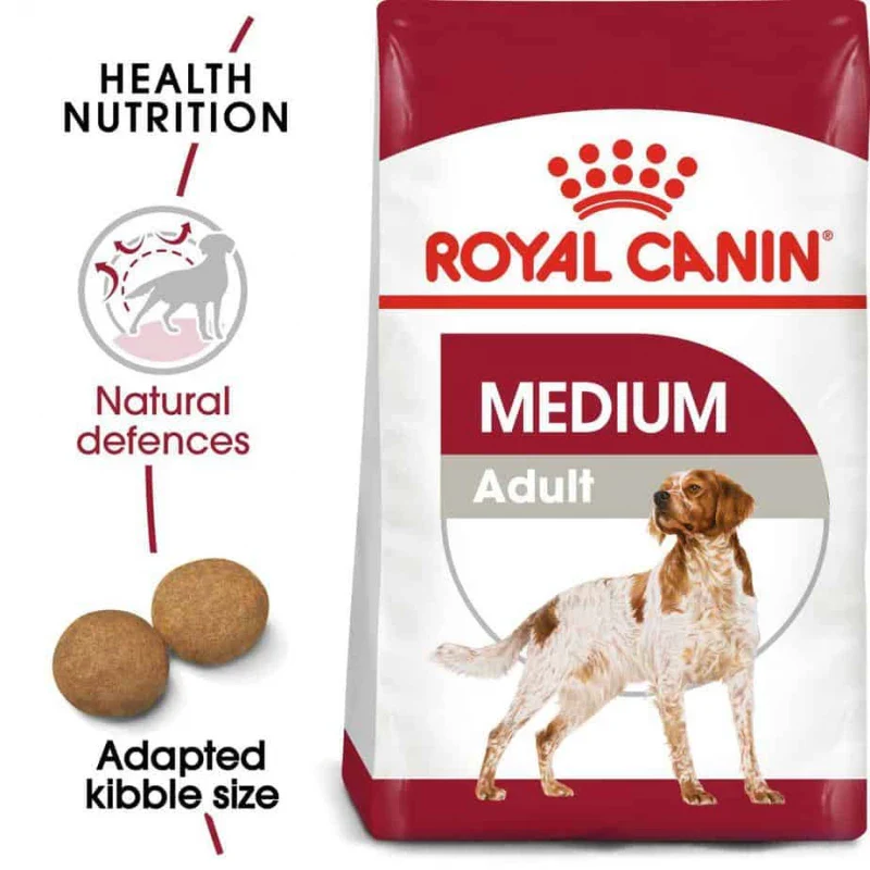طعام جاف للكلاب المتوسطة البالغة لدعم المناعة والوزن، 15 كجم من Royal Canin - Image 6