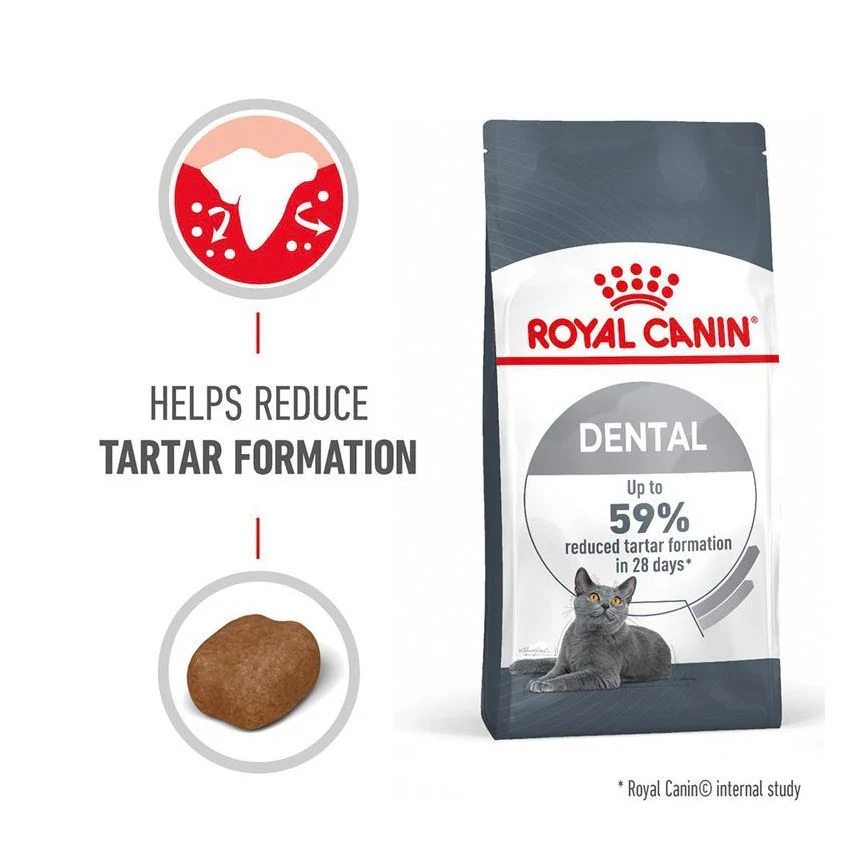 طعام جاف للقطط للعناية بالأسنان، 1.5كغ من ROYAL - Image 3