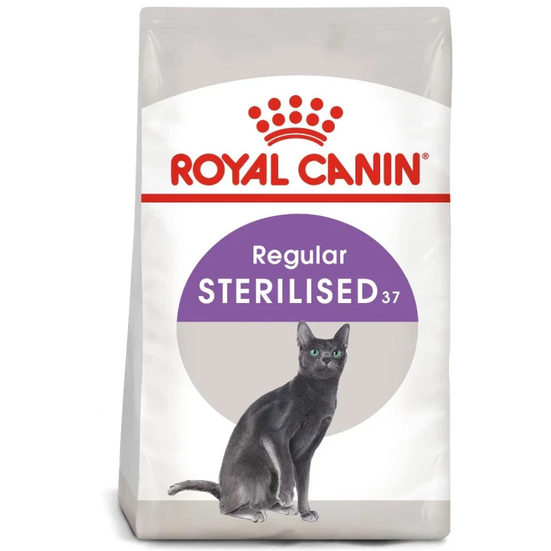 طعام جاف للقطط المعقمة للتحكم بكرات الشعر، 4 كجم من Royal Canin