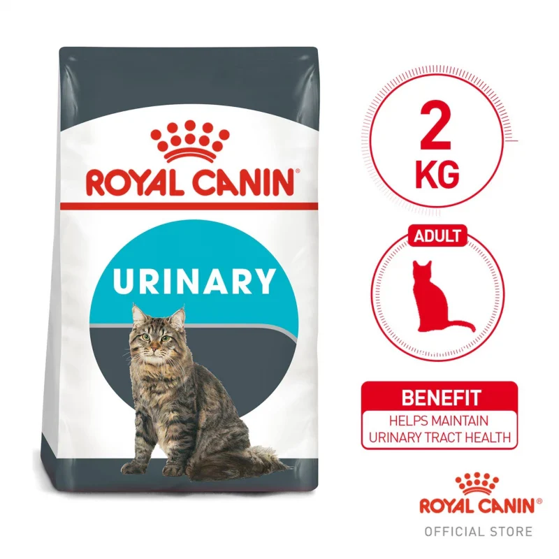طعام جاف للقطط لصحة المسالك البولية ومنع الحصوات، 2 كجم من Royal Canin - Image 2