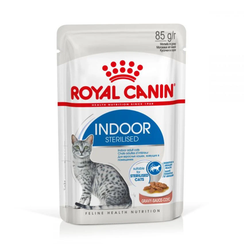 طعام رطب مرق للقطط المنزلية المعقّمة، 12×85غ من ROYAL