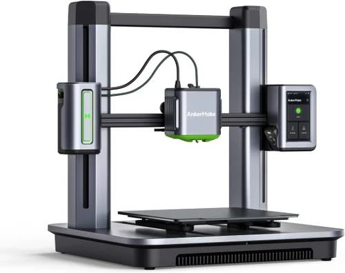 طابعة ثلاثية الأبعاد FDM 5X باللونين رمادي وأخضر بتقنية FDM من Anker - Image 13