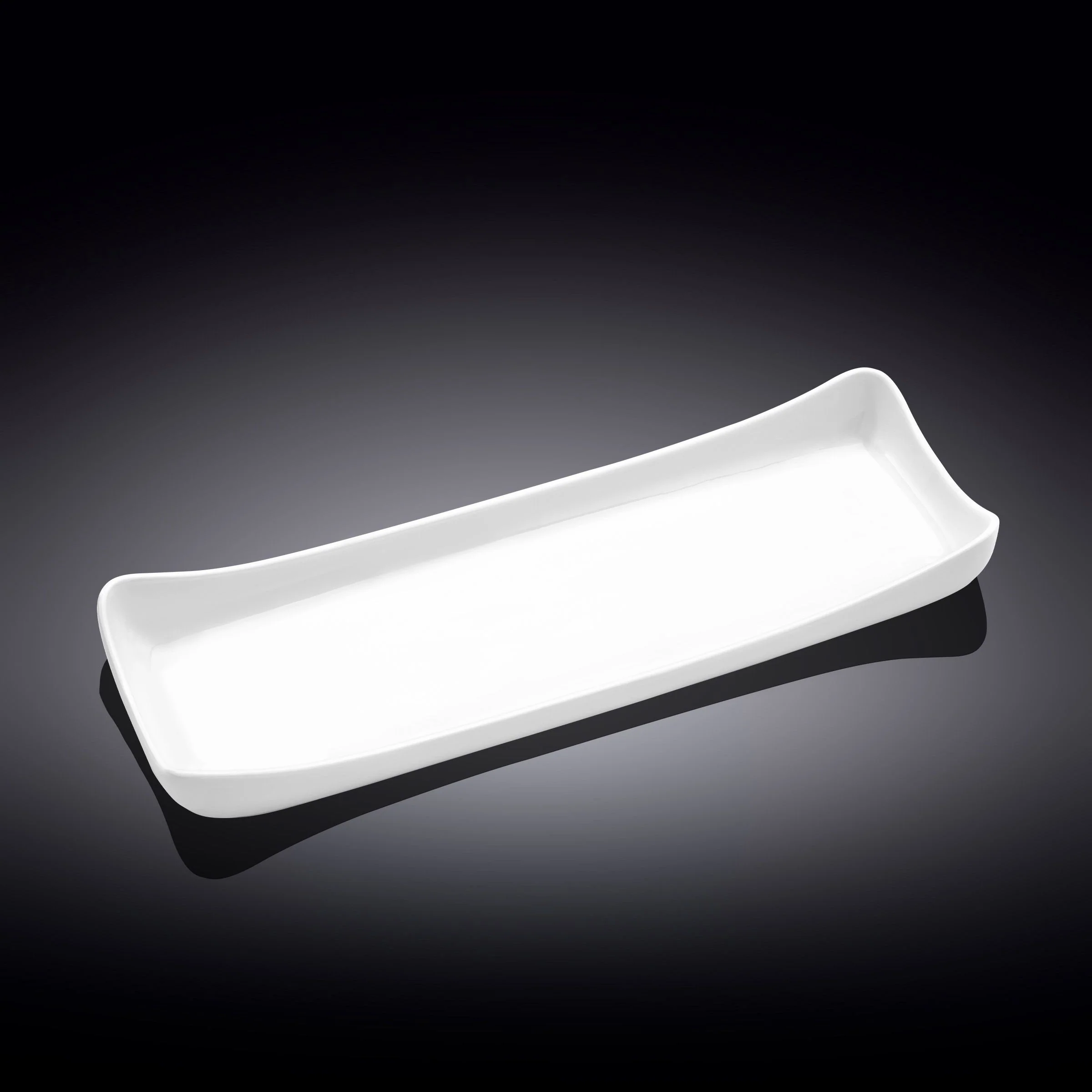 طبق مستطيل من Wilmax - أبيض - Image 2