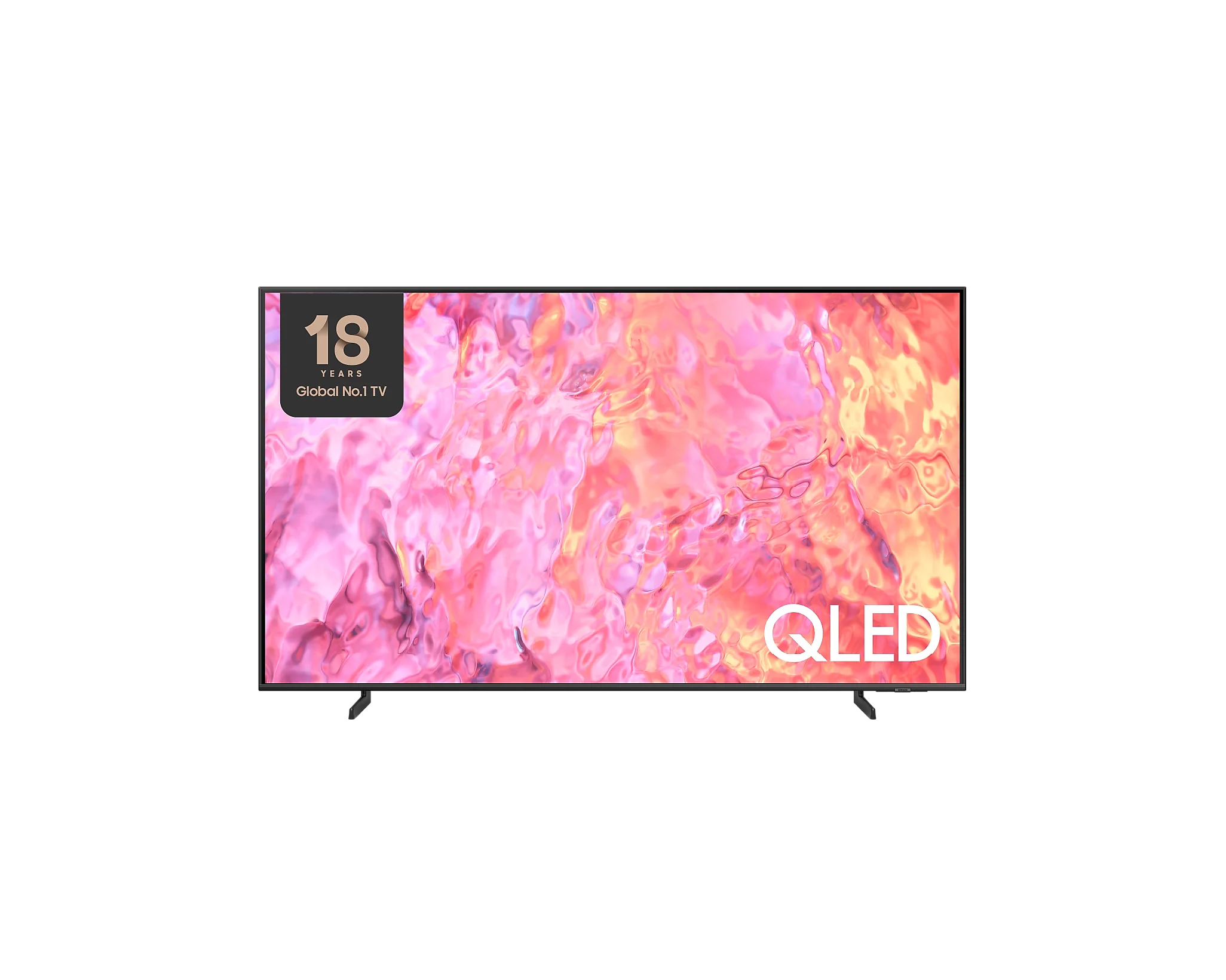تلفزيون ذكي QLED 4K طراز Q60C حجم 85 بوصة (2023) من سامسونج