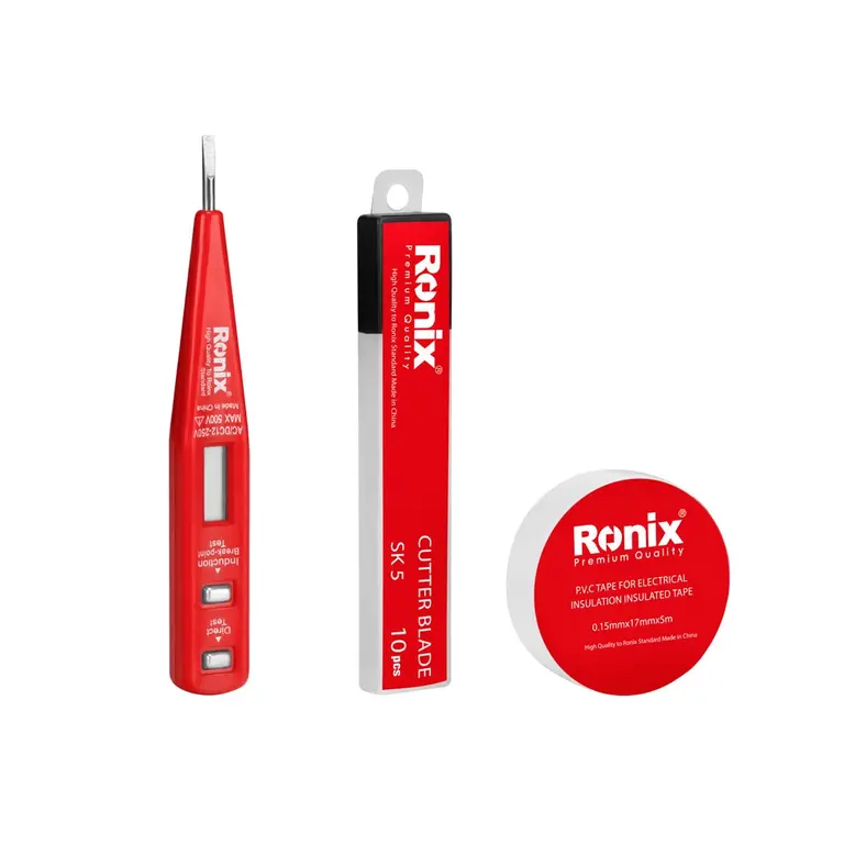 طقم عدة 22 قطعة مع شنتة من RONIX - Image 11