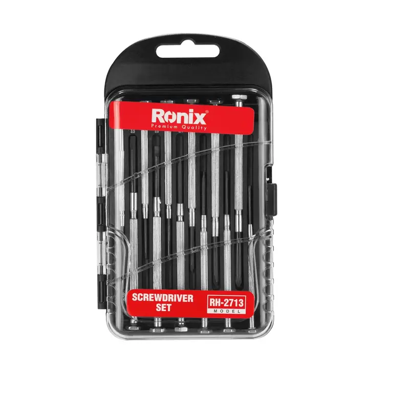 طقم مفك ساعة 12 قطع من RONIX - Image 2