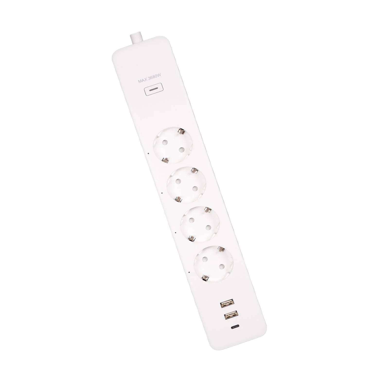 وصلة كهربائية ذكيةمع 4 اباريز شوكو الماني مع 2 USB  و ابريز Type-C