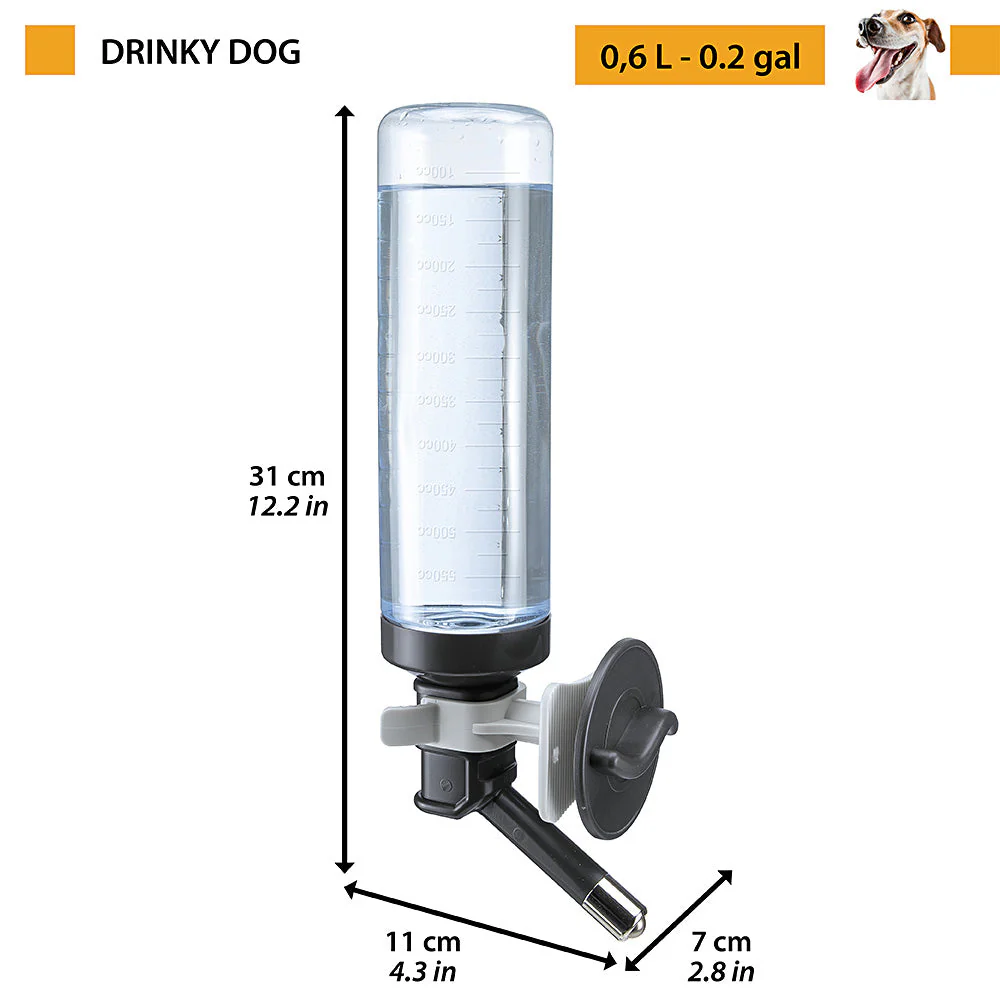زجاجة شرب DRINKY DOG للكلاب من Ferplast - Image 2